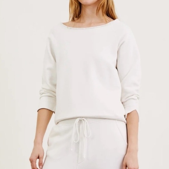 Nili Lotan Tops - Nili Lotan Luka Scoop Neck Sweatshirt